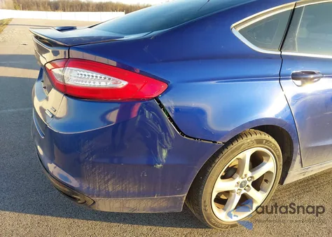 2016 Ford Fusion Se из США, поврежденный, VIN 3FA6P0T91GR178726